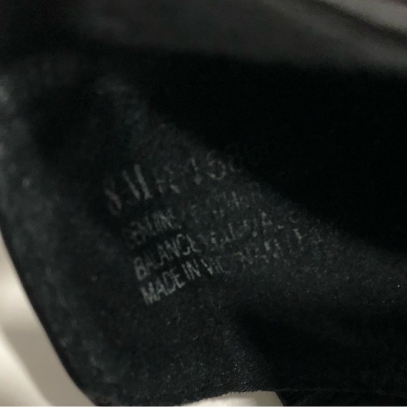 BP Black Leather Moto Ankle Boots - Picture 13 of 13